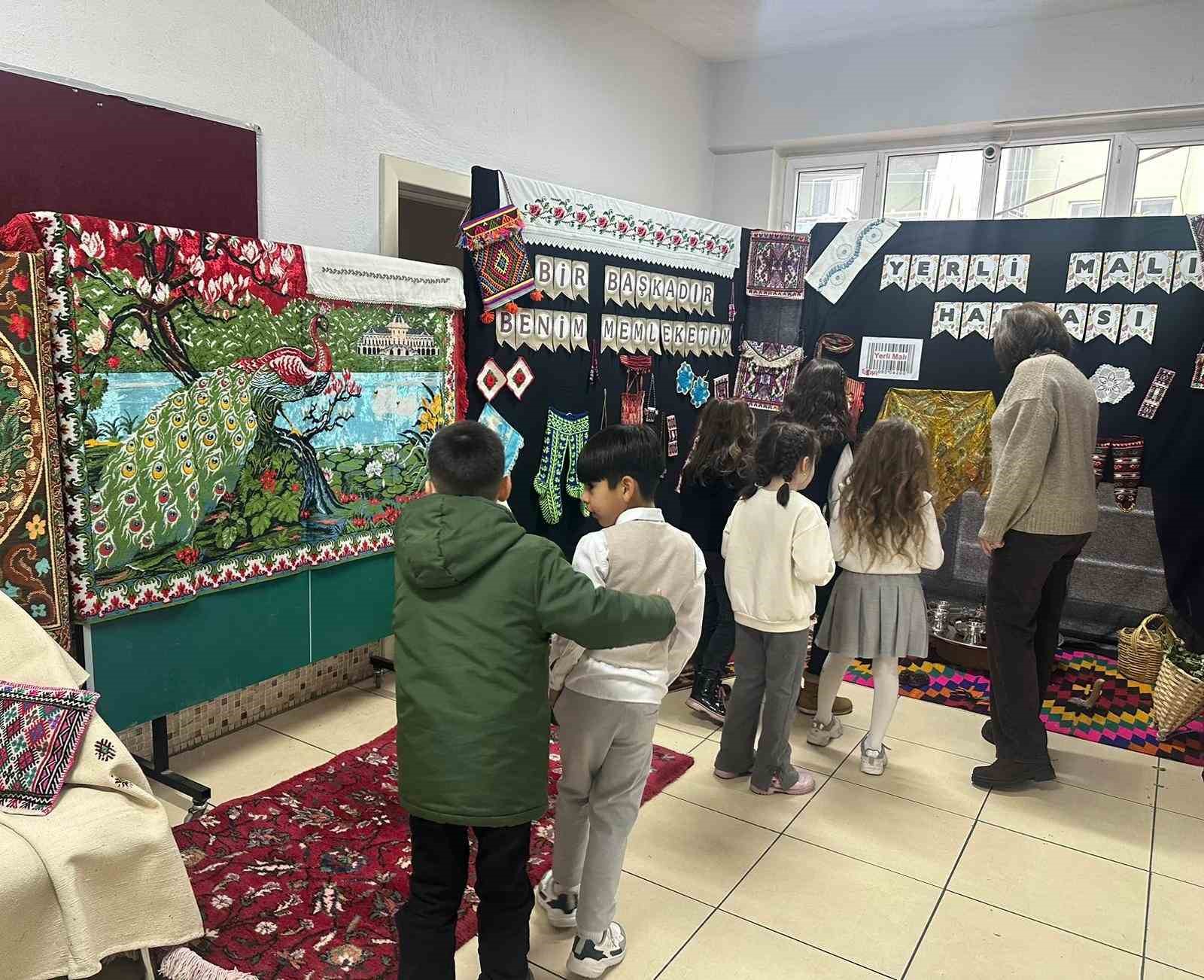 Yerli Malı Haftası, Hüsamettin Kulaklı İlkokulunda coşkuyla kutlandı
