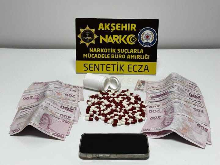 Akşehir’de uyuşturucu operasyonu: 1 tutuklama
