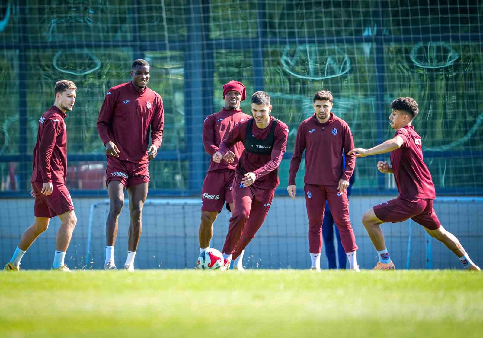 Trabzonspor’da Beşiktaş maçı hazırlıkları sürüyor

