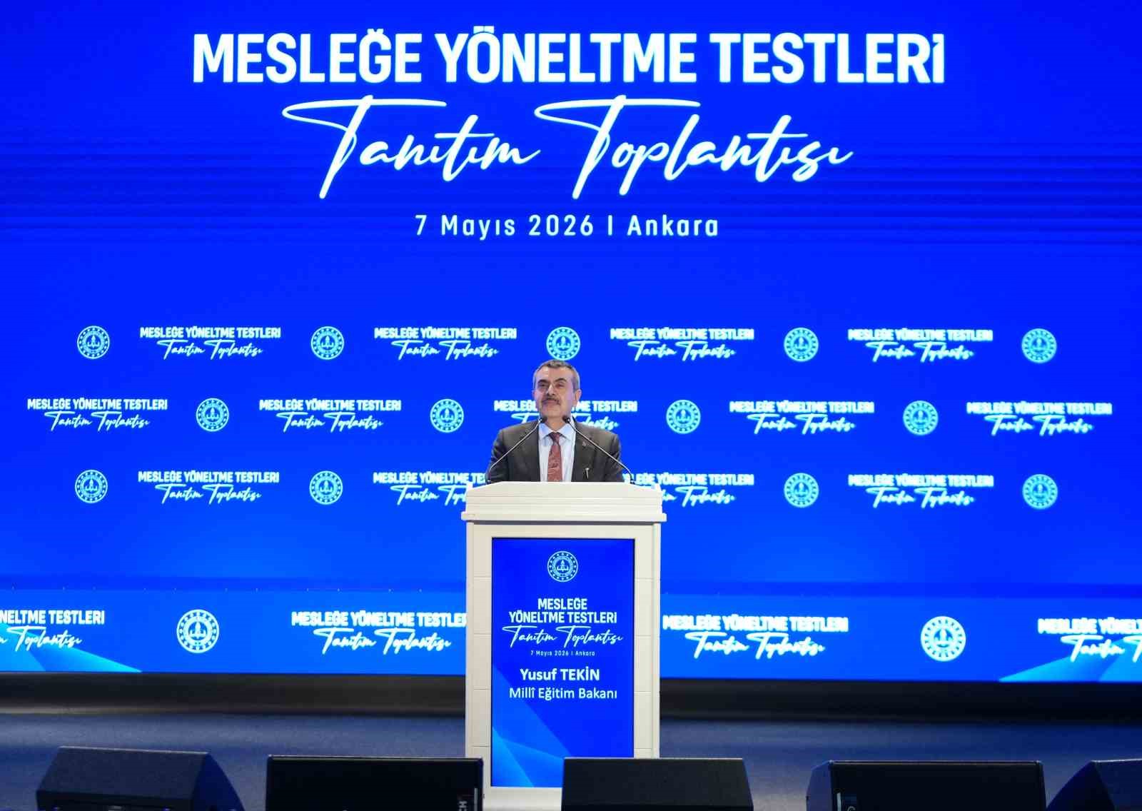 Bakan Tekin: "Türkiye’de mesleki ve teknik eğitim, bilhassa 28 Şubat süreciyle beraber çok ciddi bir darbe aldı"
