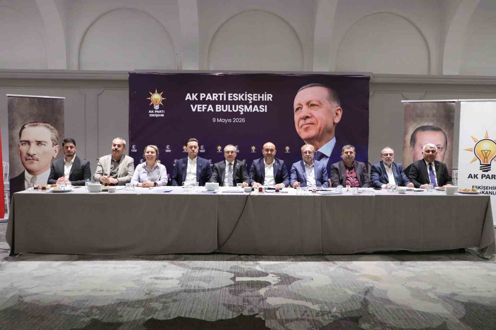 AK Parti Eskişehir Vefa Buluşması’ programı düzenlendi
