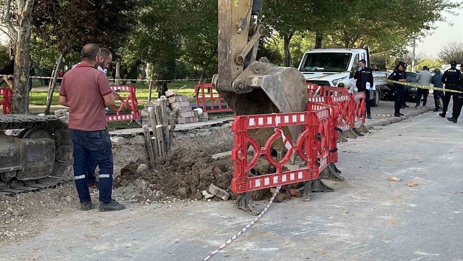 Konya’da işçilerin çalıştığı alanda göçük: 2 yaralı
