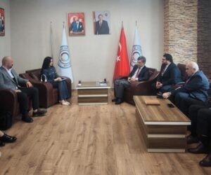 Ferudun Cevahiroğlu, Birleşik Arap Emirlikleri diplomatlarını kabul etti
