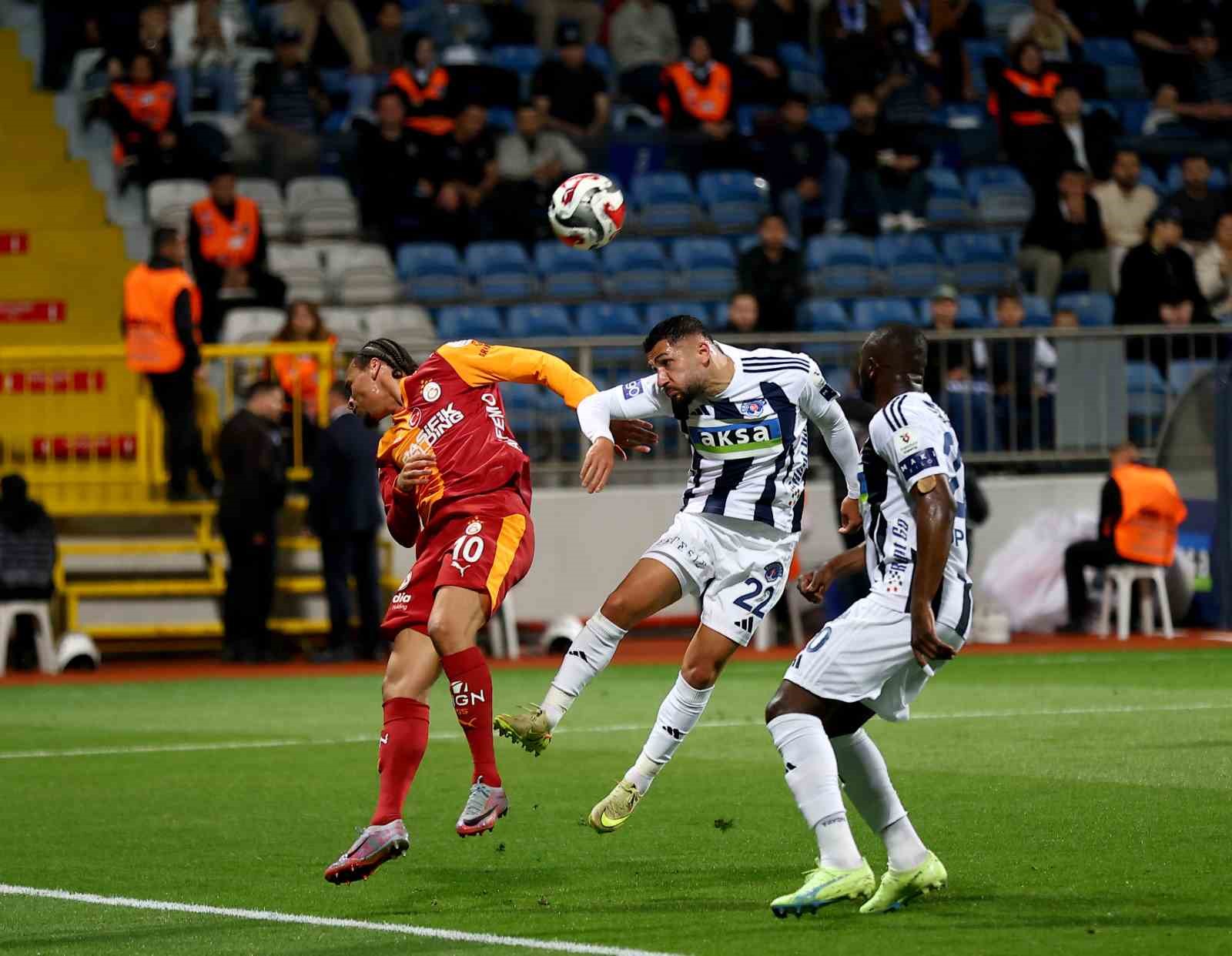 Trendyol Süper Lig: Kasımpaşa: 1 - Galatasaray: 0 (Maç sonucu)
