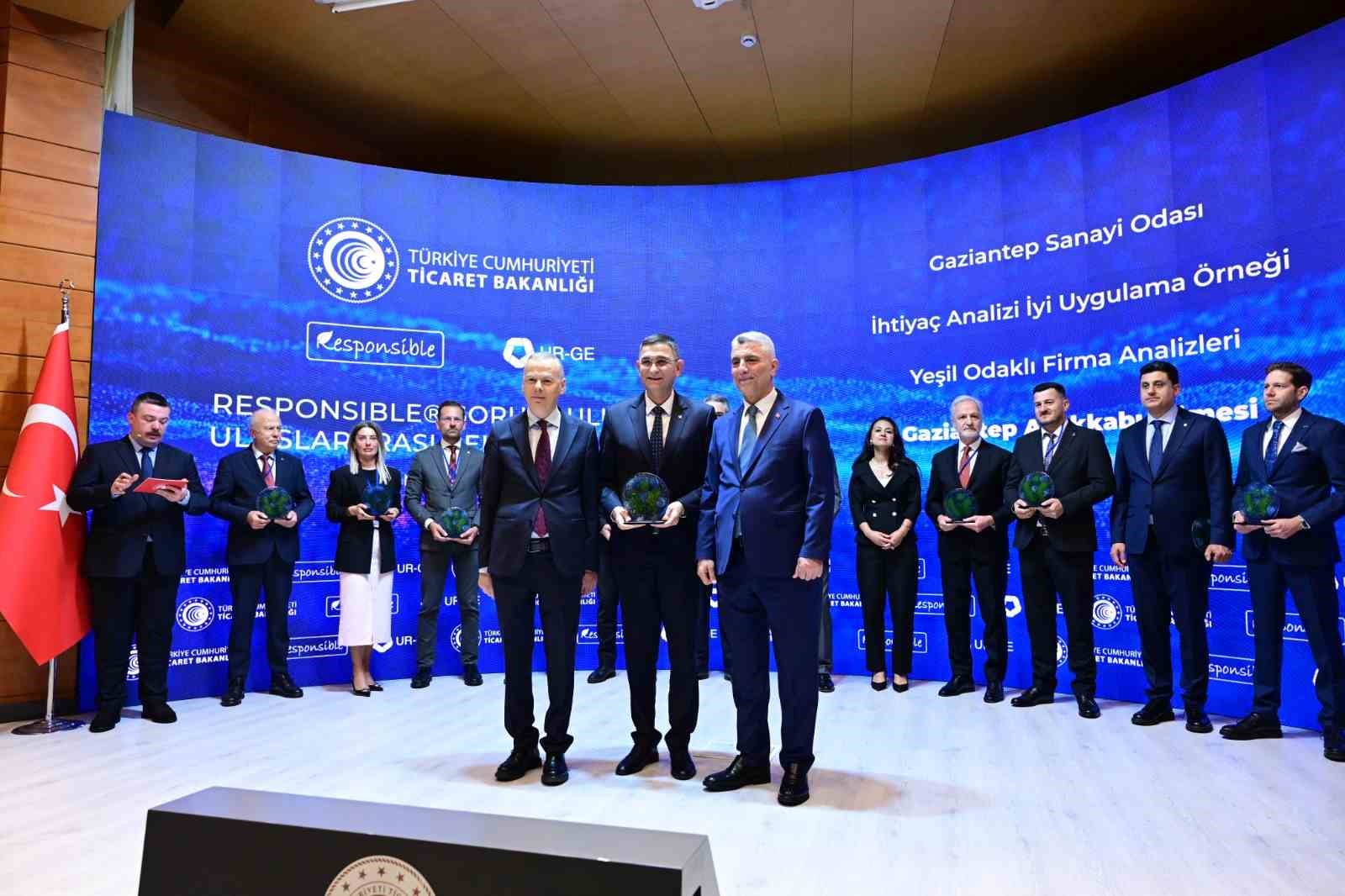 Ticaret Bakanlığı’ndan GSO’ya URGE ödülü
