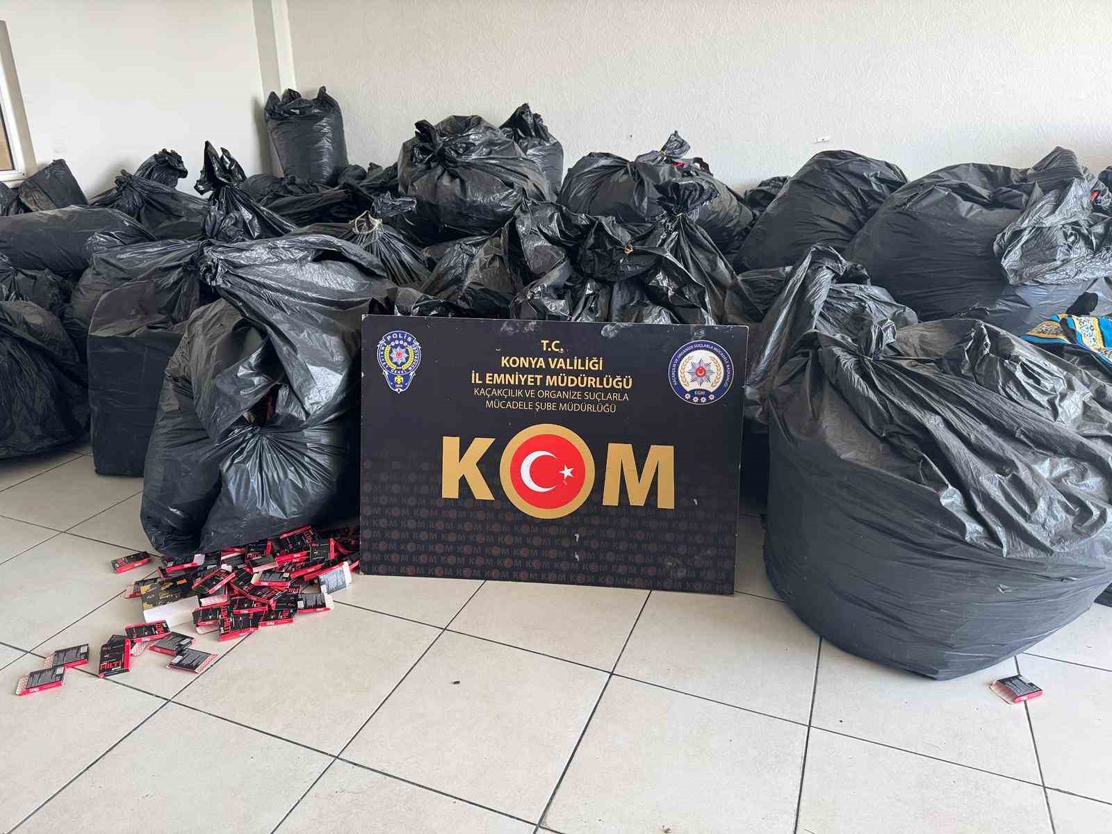 Konya’da 20 milyon liralık cinsel içerikli ürün operasyonu: 1 gözaltı
