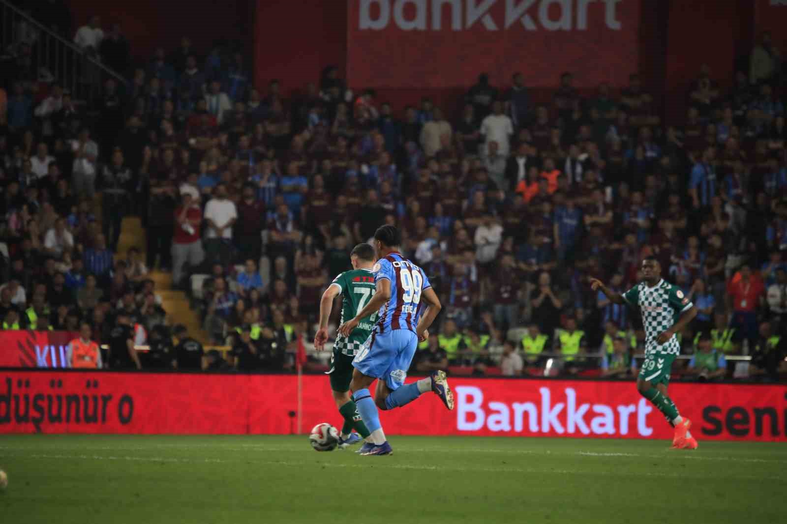 Ziraat Türkiye Kupası: Trabzonspor: 2 - Konyaspor 1 (Maç sonucu)
