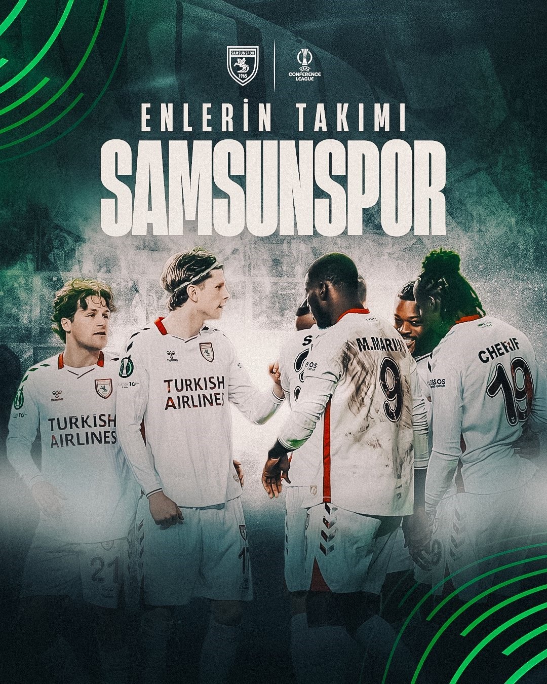 Samsunspor’dan UEFA Konferans Ligi’nde dikkat çeken istatistik
