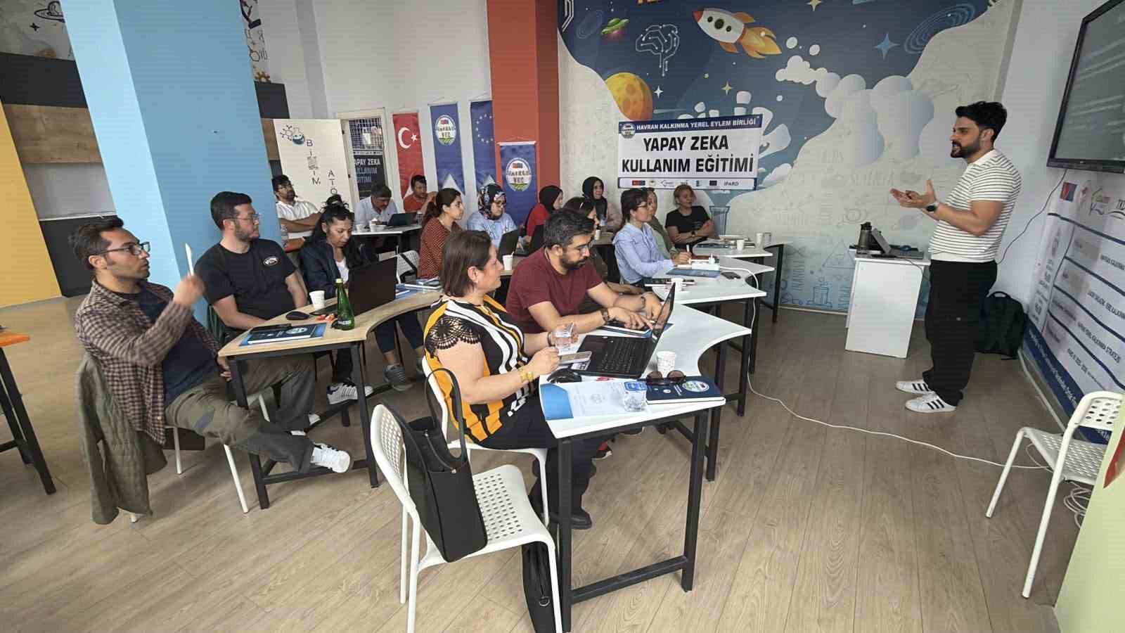 Havran’da öğretmenlere yapay zeka atölyesi
