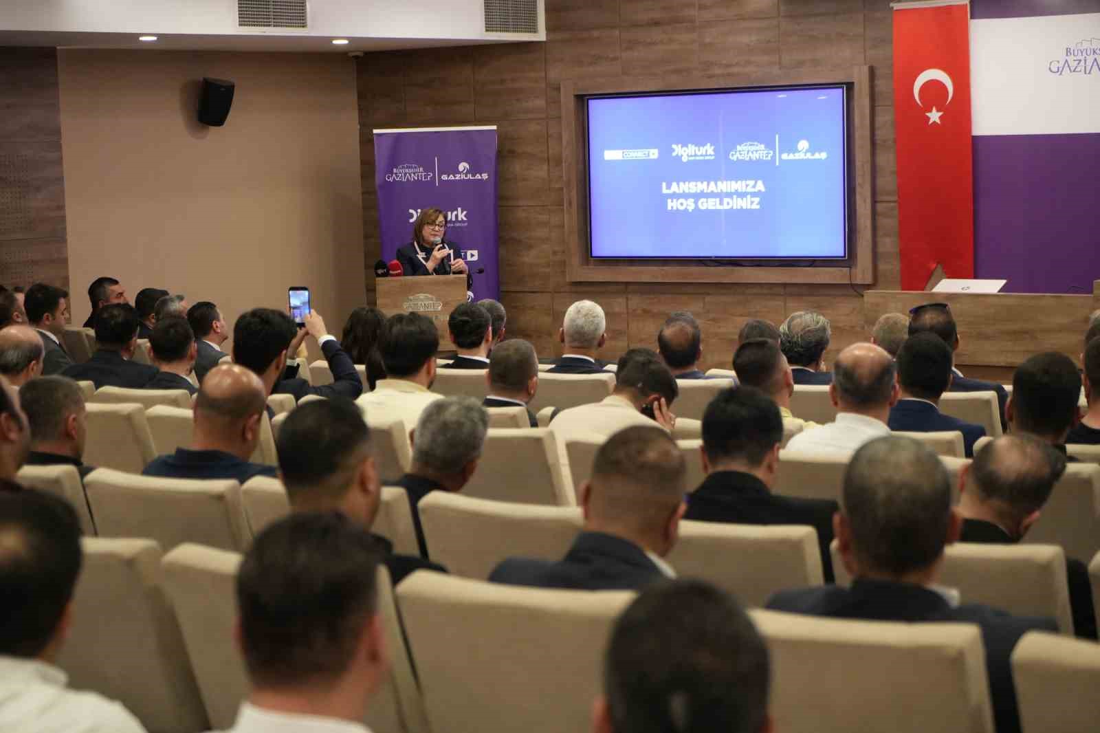Gaziantep Büyükşehir’den toplu taşımada Türkiye’de bir ilk
