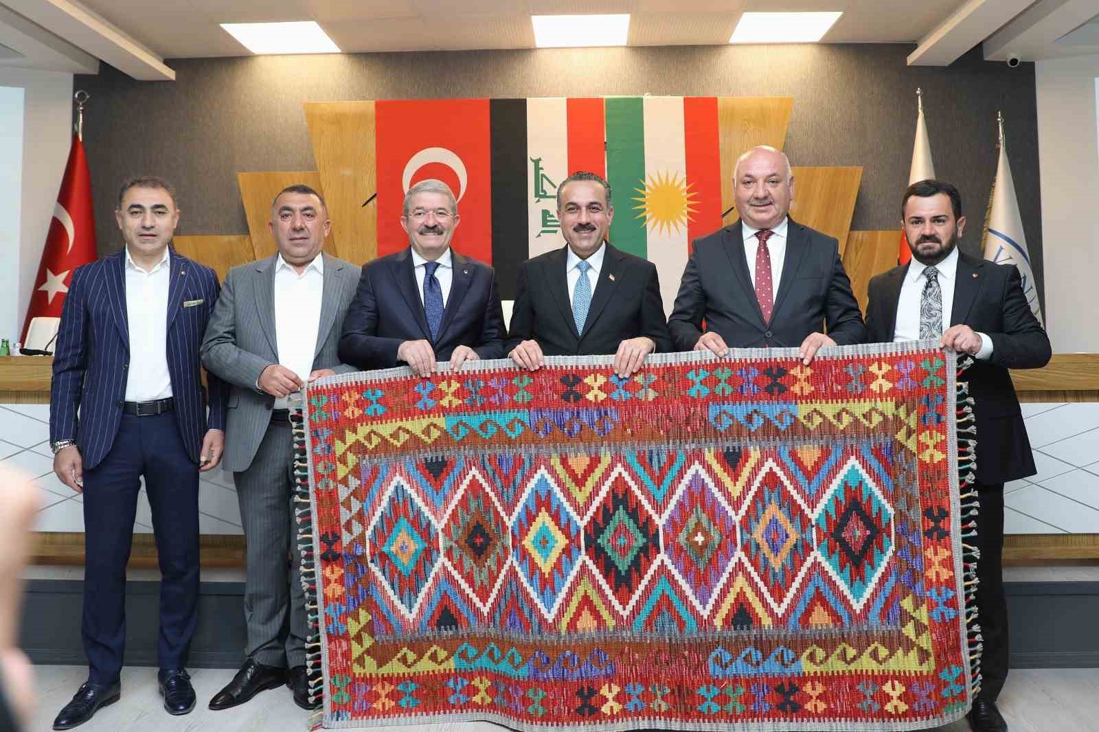 Irak Kürt Bölgesel Yönetimi heyetinden Van TSO’ya ziyaret
