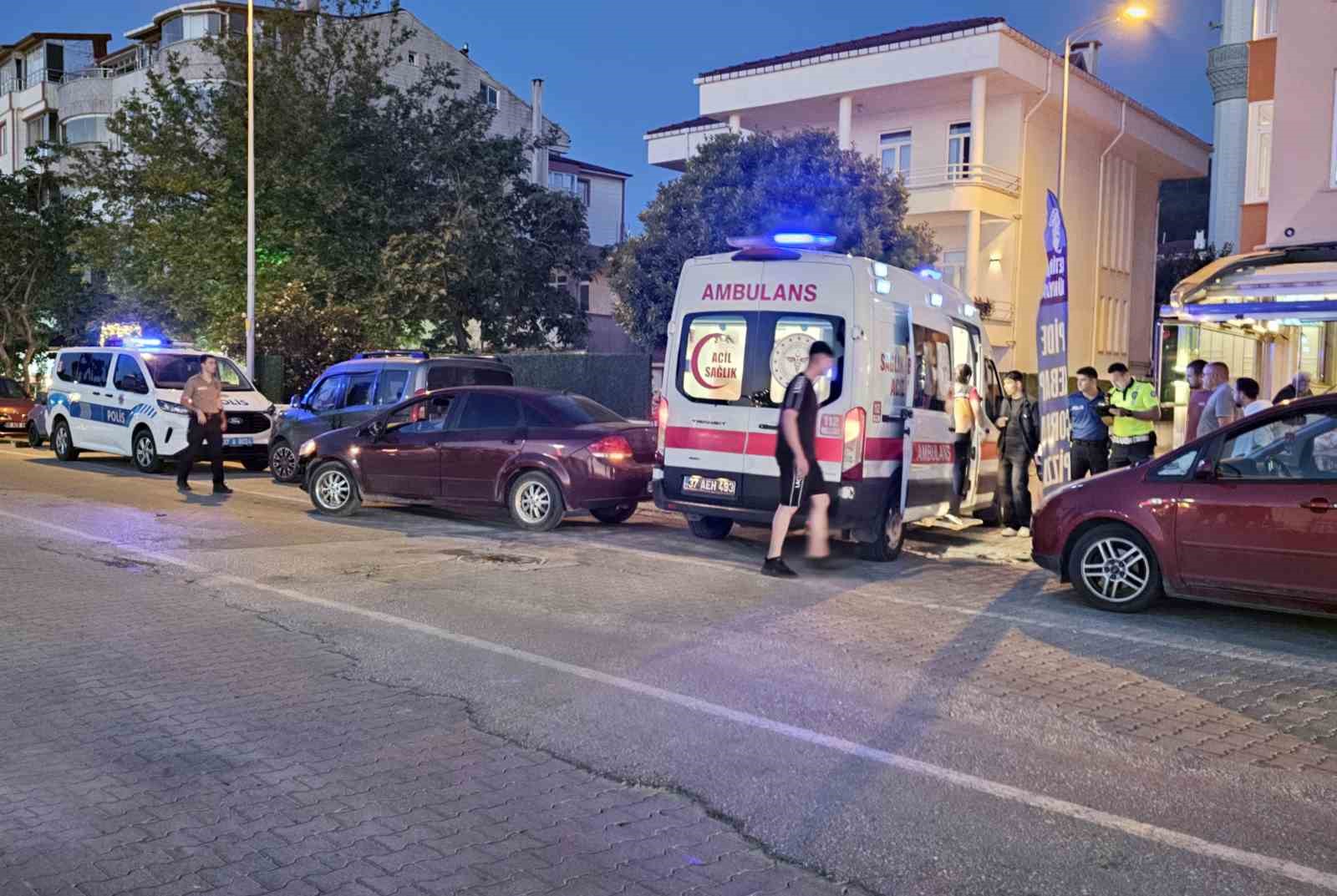 Kastamonu’da motosiklet ile otomobil çarpıştı: 1 yaralı
