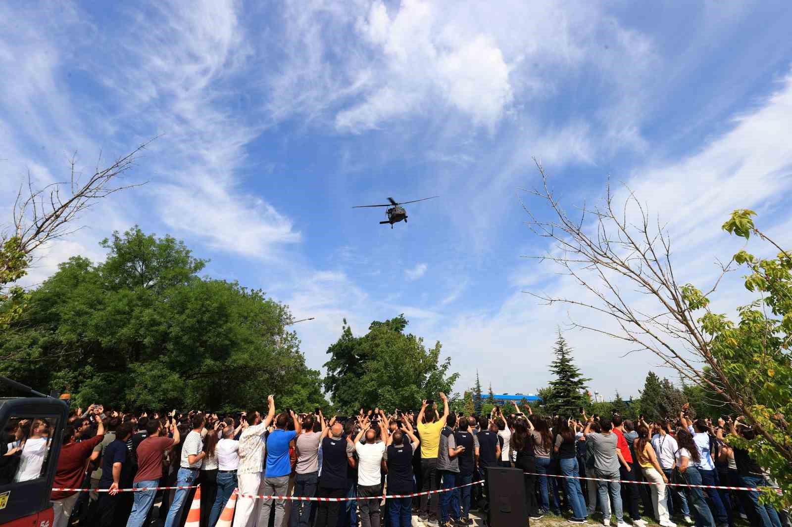 Jandarmadan TEI’ye özel uçuş
