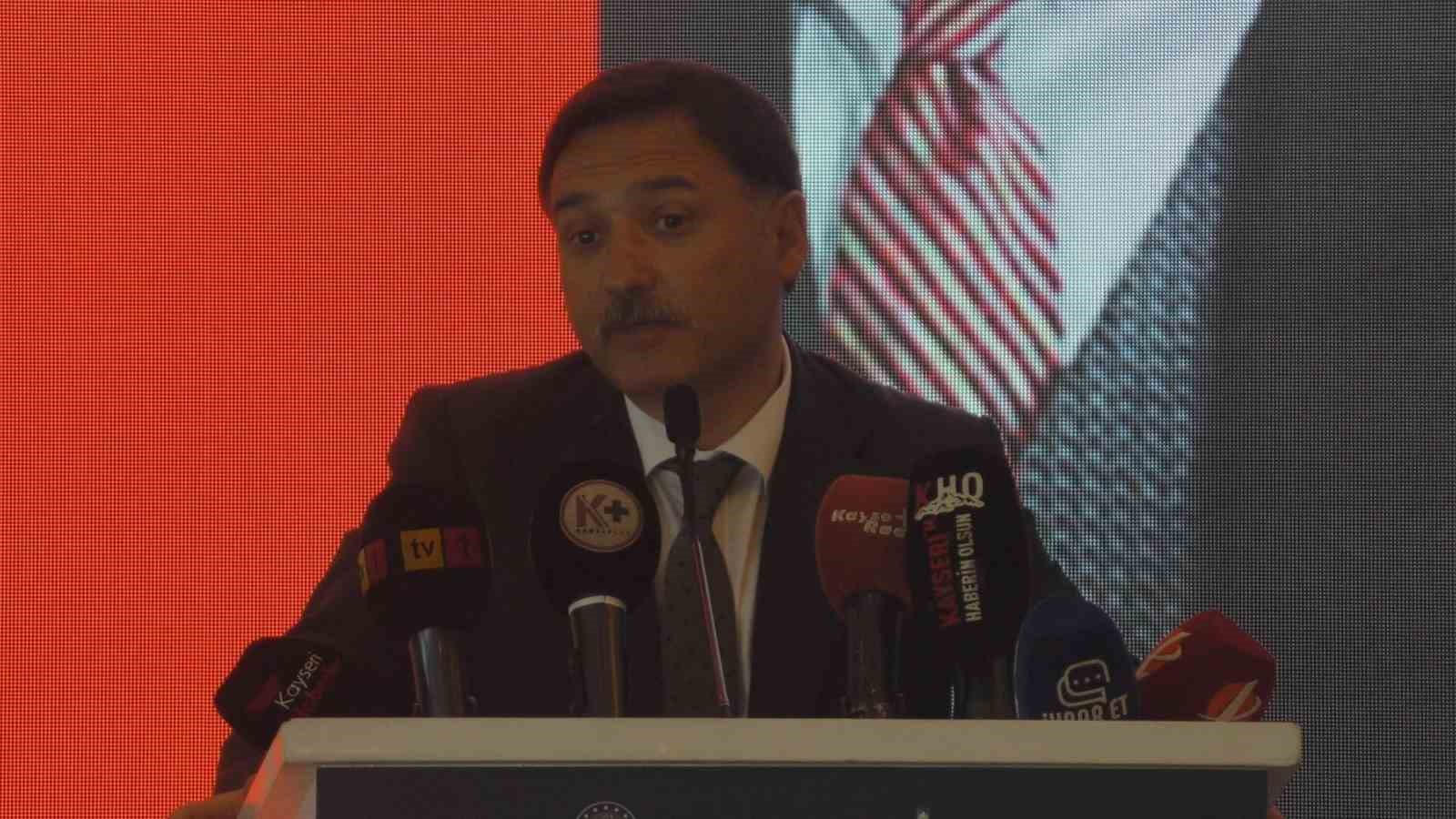 Kayseri Valisi Çiçek: "Biz tam bir tarım şehriyiz"
