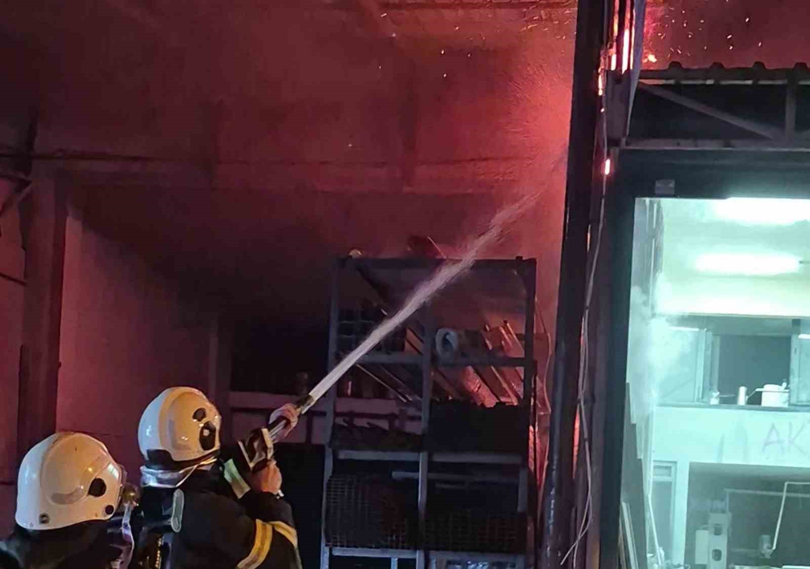 Ordu’da kaynak sırasında sıçrayan kıvılcım yangın çıkardı
