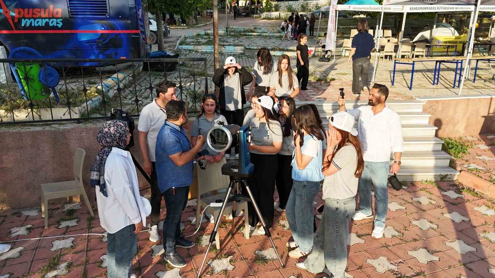 Ekinözü’nde astronomi ve gökyüzü gözlem şenliği düzenlendi
