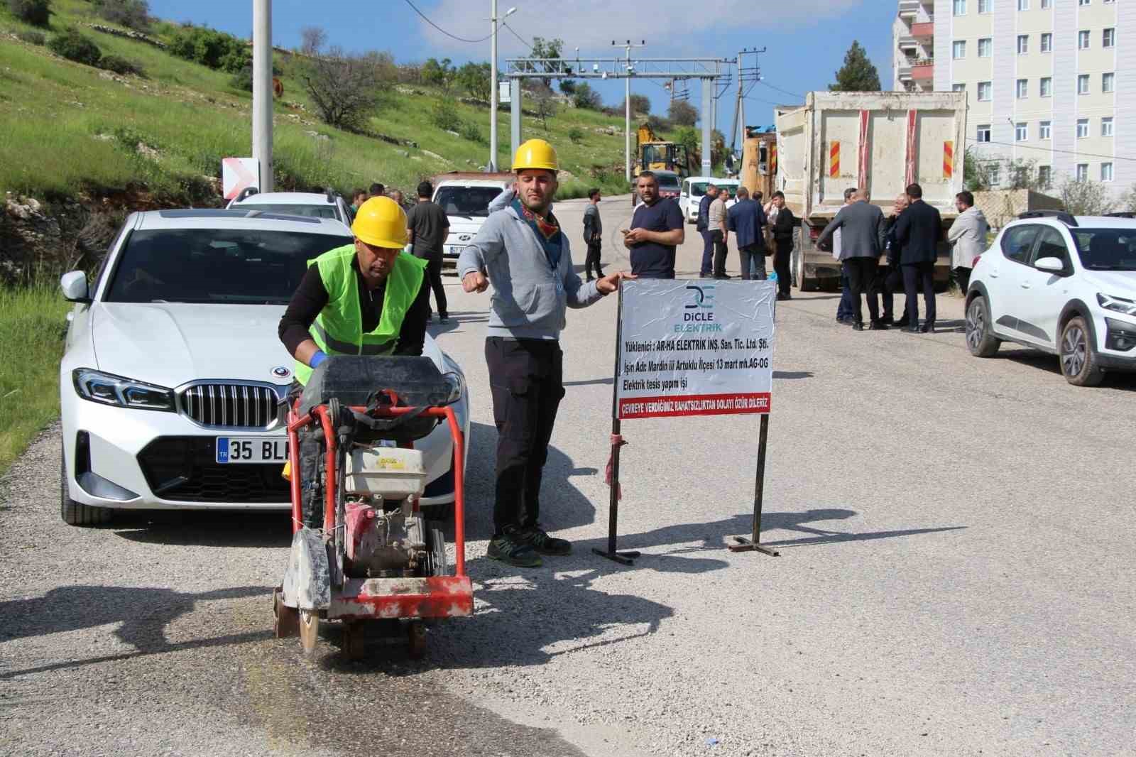 Dicle Elektrik’ten Mardin’de 758 milyon liralık altyapı yatırımı