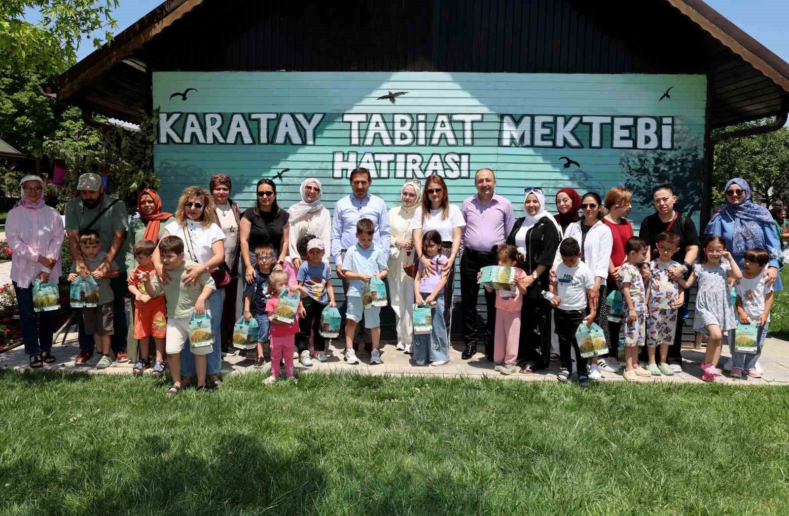 Karatay Tabiat Mektebi’nde eğitim dönemi tamamlandı
