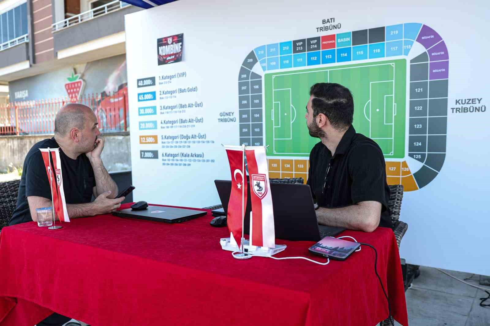 Samsunspor’da kombine satışları başladı
