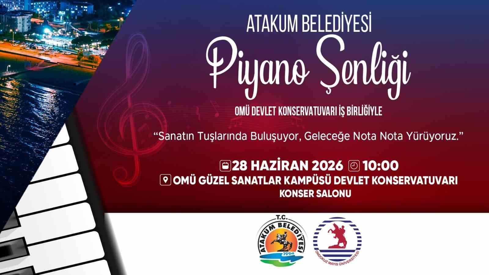 Samsun’da Piyano Şenliği yapılacak
