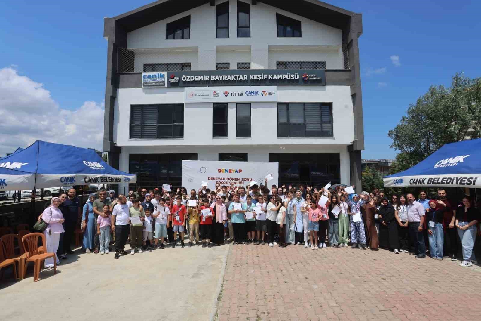 Canik Keşif Kampüsü’nde proje şenliği
