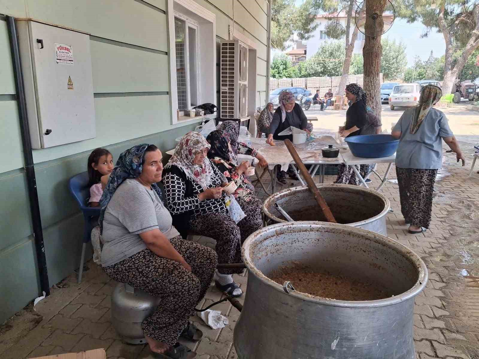 Çimentepe’de birlik ve beraberlik için kazanlar kaynadı
