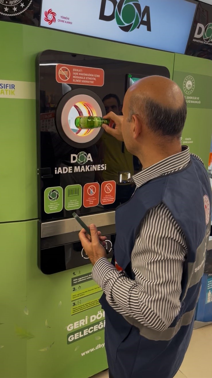 Bilecik’te 9 noktada geri dönüşümde 1 TL dönemi başladı
