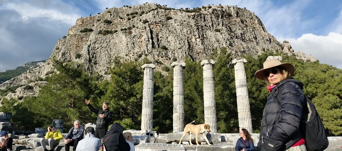Doğaseverler, Anadolu’nun Pompeisi Priene Antik Kenti’ne dikkat çekti
