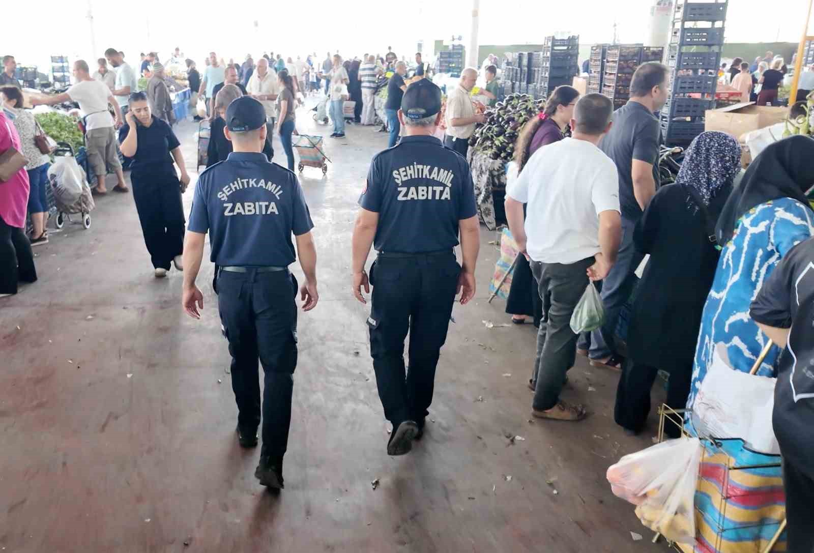 Şehitkamil’de pazar yerlerinde kapsamlı denetim
