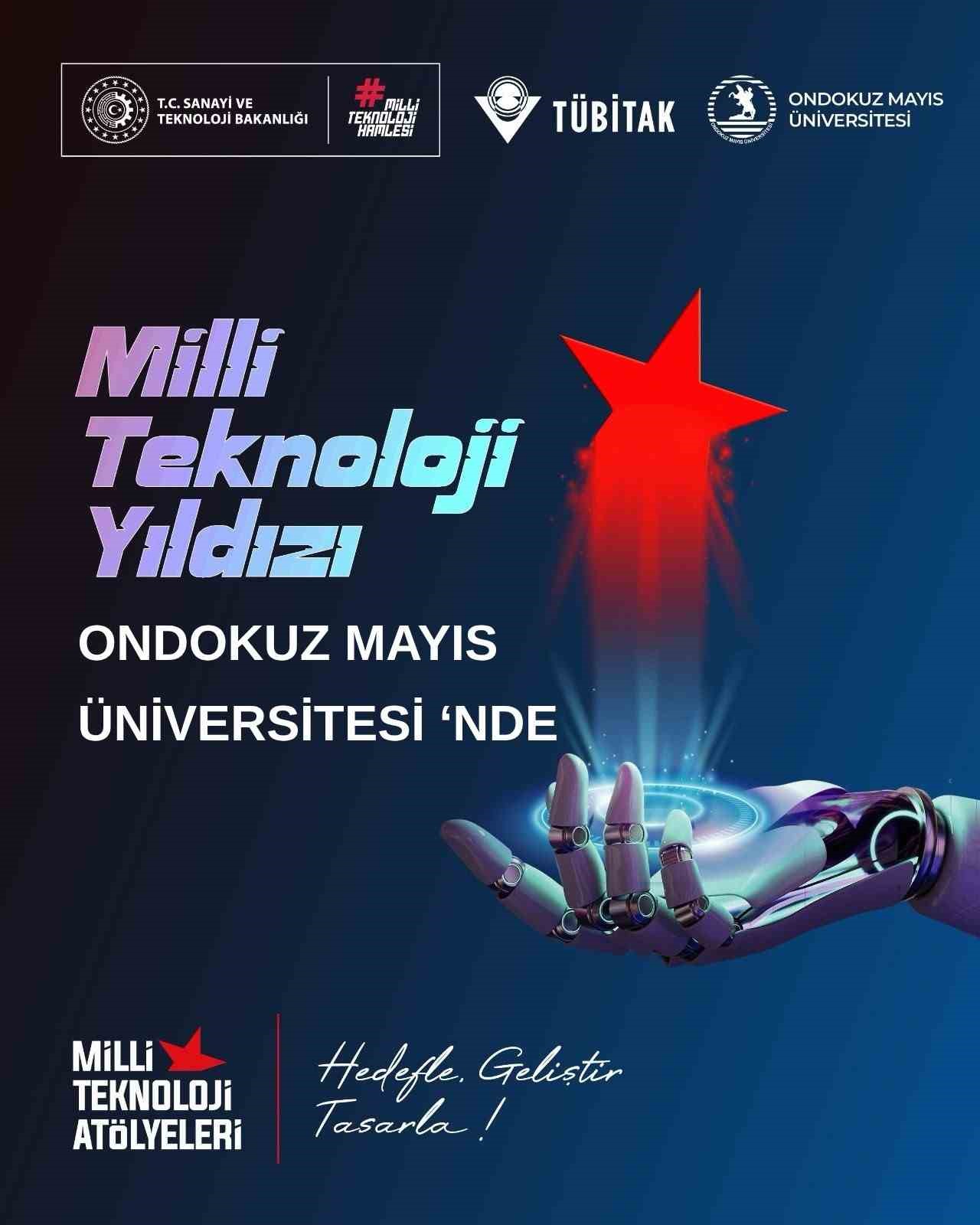 OMÜ’de öğrencilerin teknoloji projelerine atölye desteği

