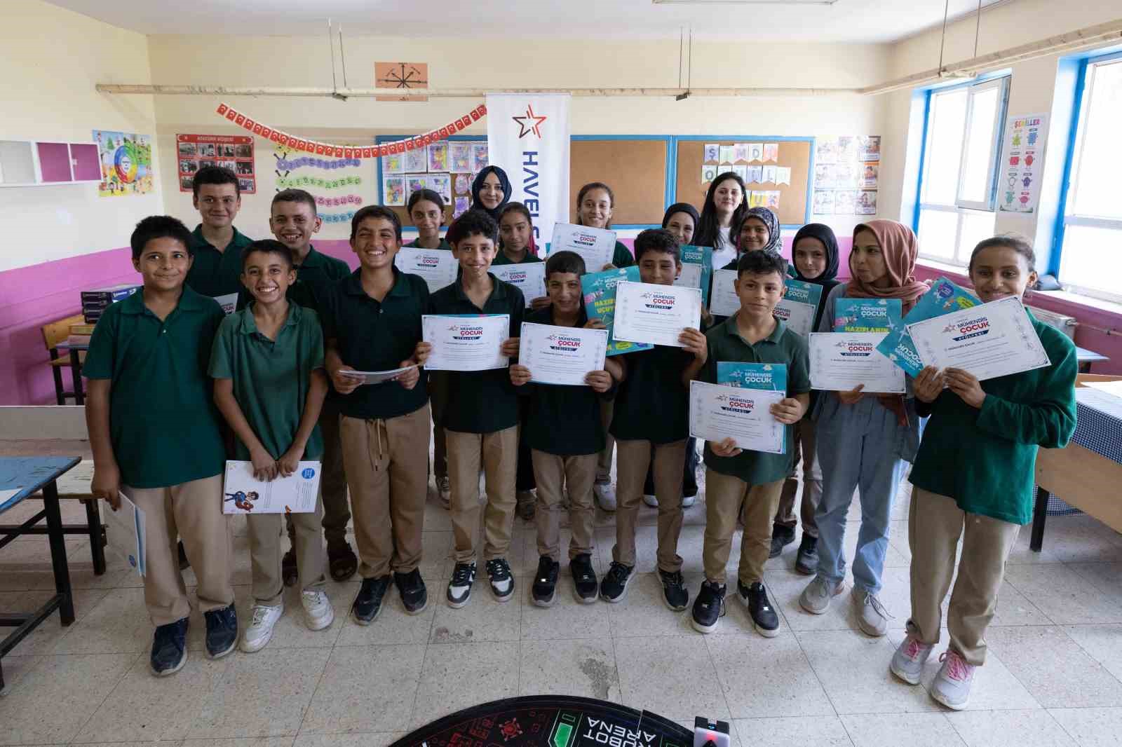 HAVELSAN Şanlıurfa’da: "Mühendis Çocuk Yollarda" projesiyle 600’den fazla öğrenciye ulaşıldı
