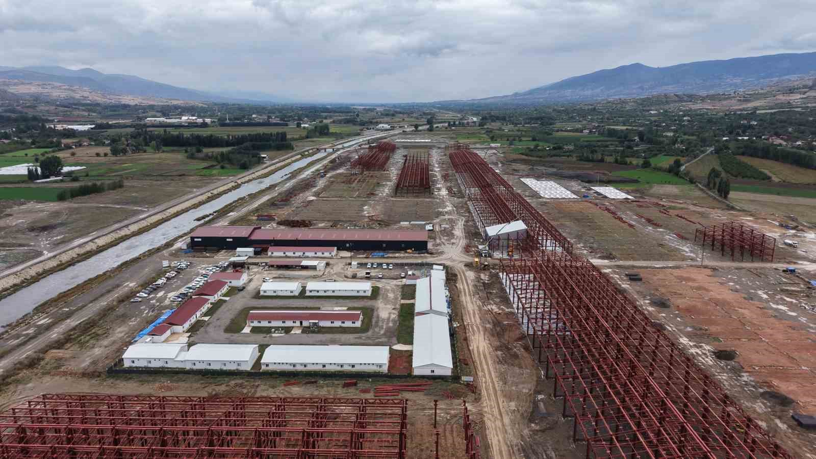 Tokat’ın yeni sanayi sitesi afetlerde sığınma alanı da olacak
