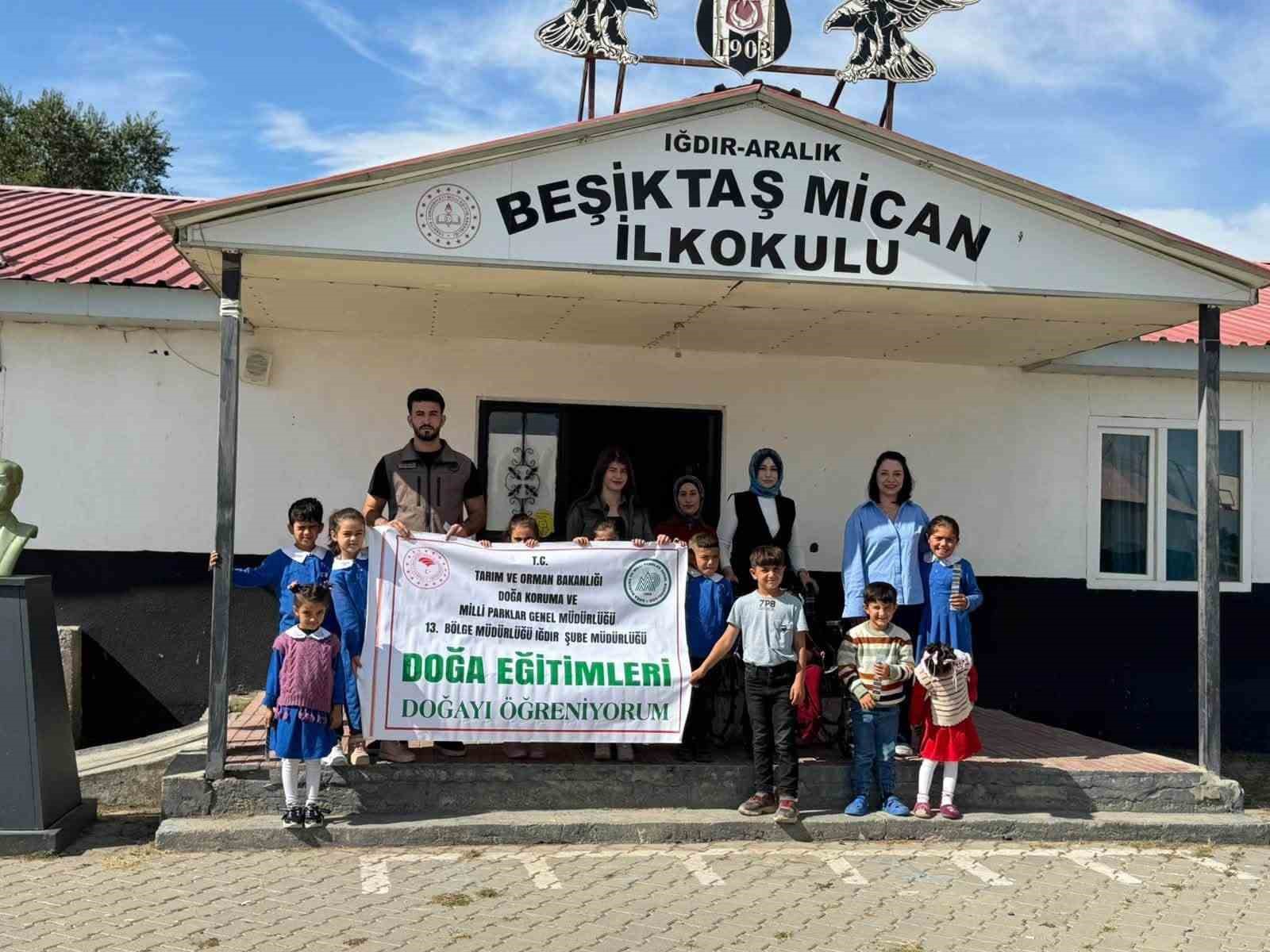 Iğdır’da öğrencilere tabiat ve biyoçeşitlilik eğitimi
