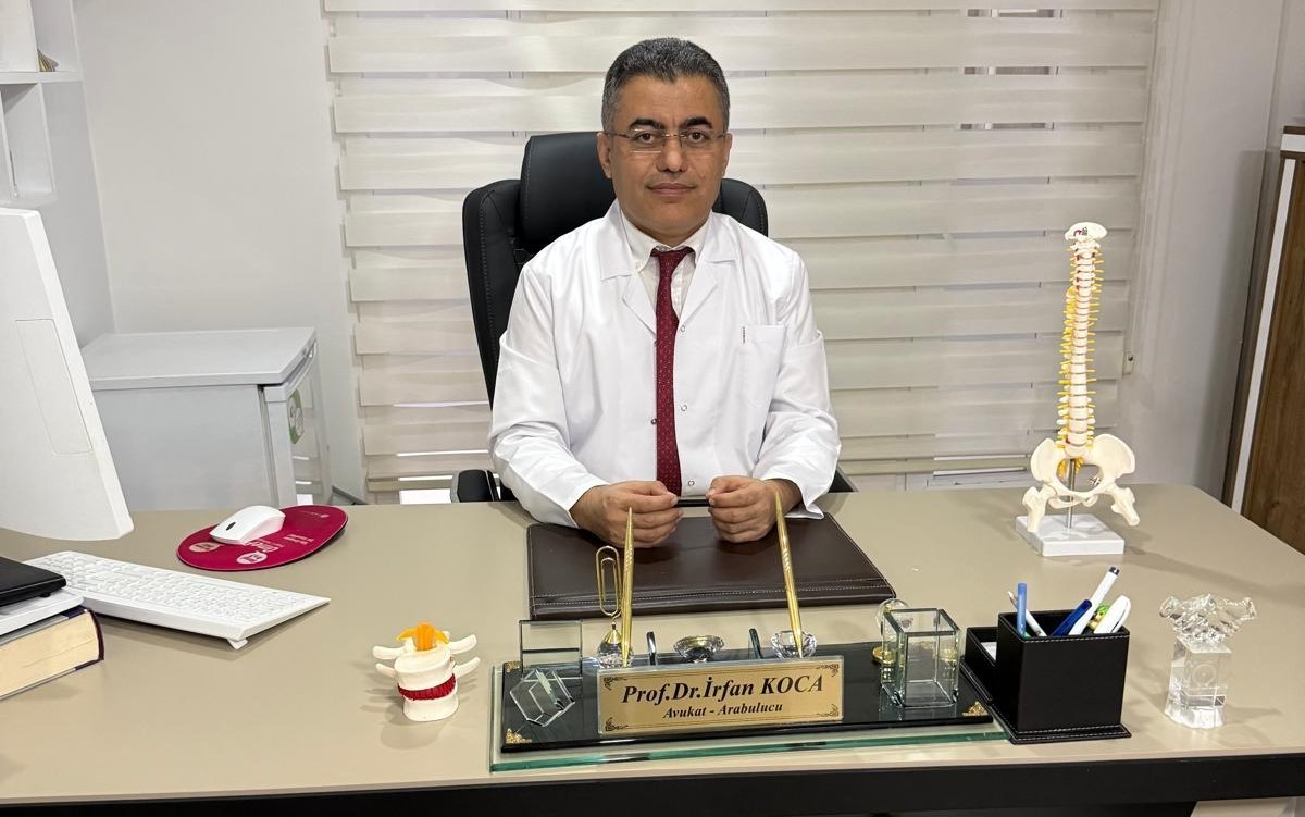 Prof. Dr. İrfan Koca: "Omurga tedavisinde erken tanı ve bütüncül tedavi büyük önem taşıyor"
