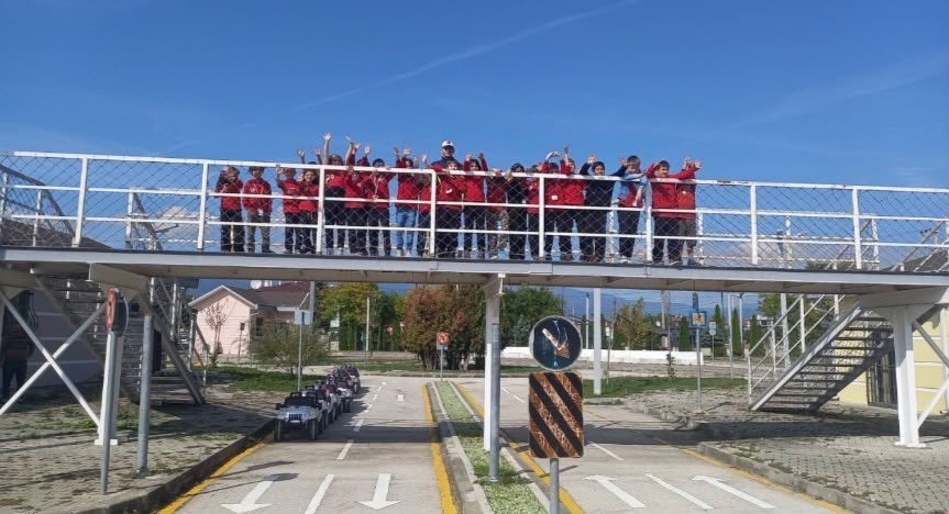 Bolu’da jandarmadan miniklere trafik eğitimi
