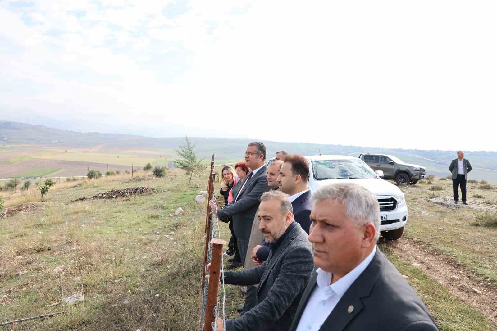Vezirköprü Besi OTB Projesi’nde saha incelemesi
