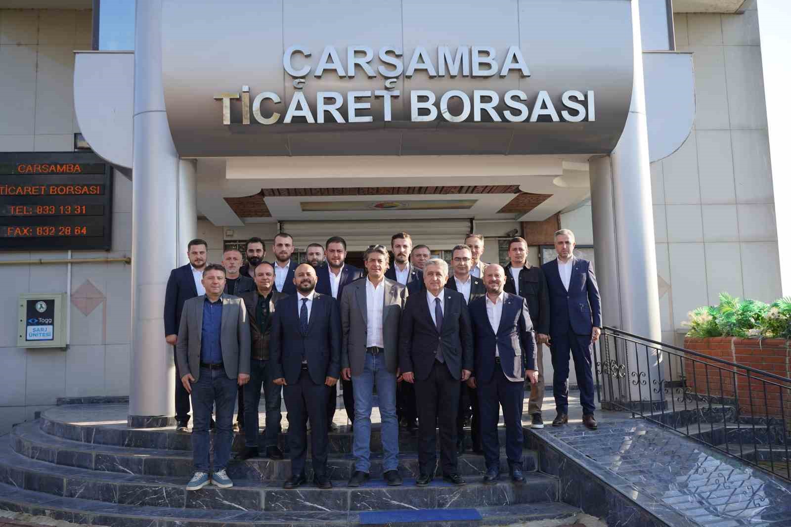 Çarşamba Ticaret Borsası’nda tarım ve bölge ekonomisi görüşüldü
