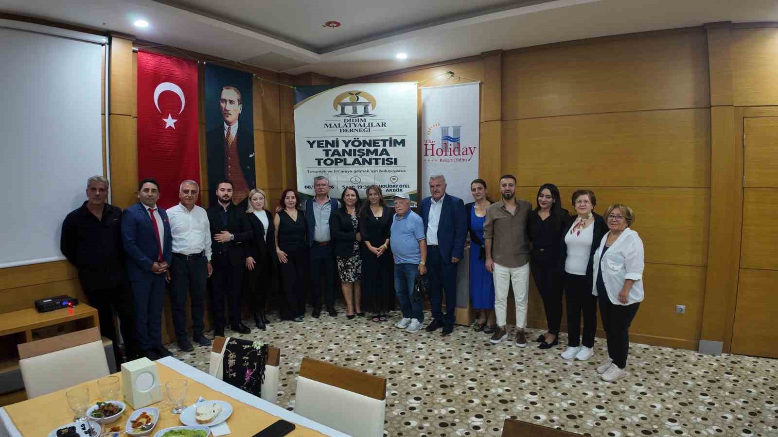 Didim Malatyalılar Derneği yeni yönetimle buluştu
