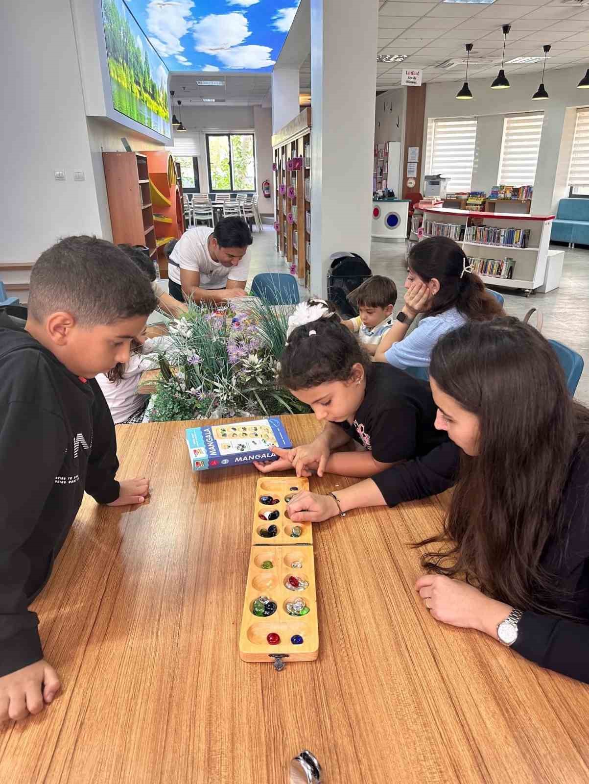 Aydın’da çocuklar zeka oyunlarıyla öğrendi
