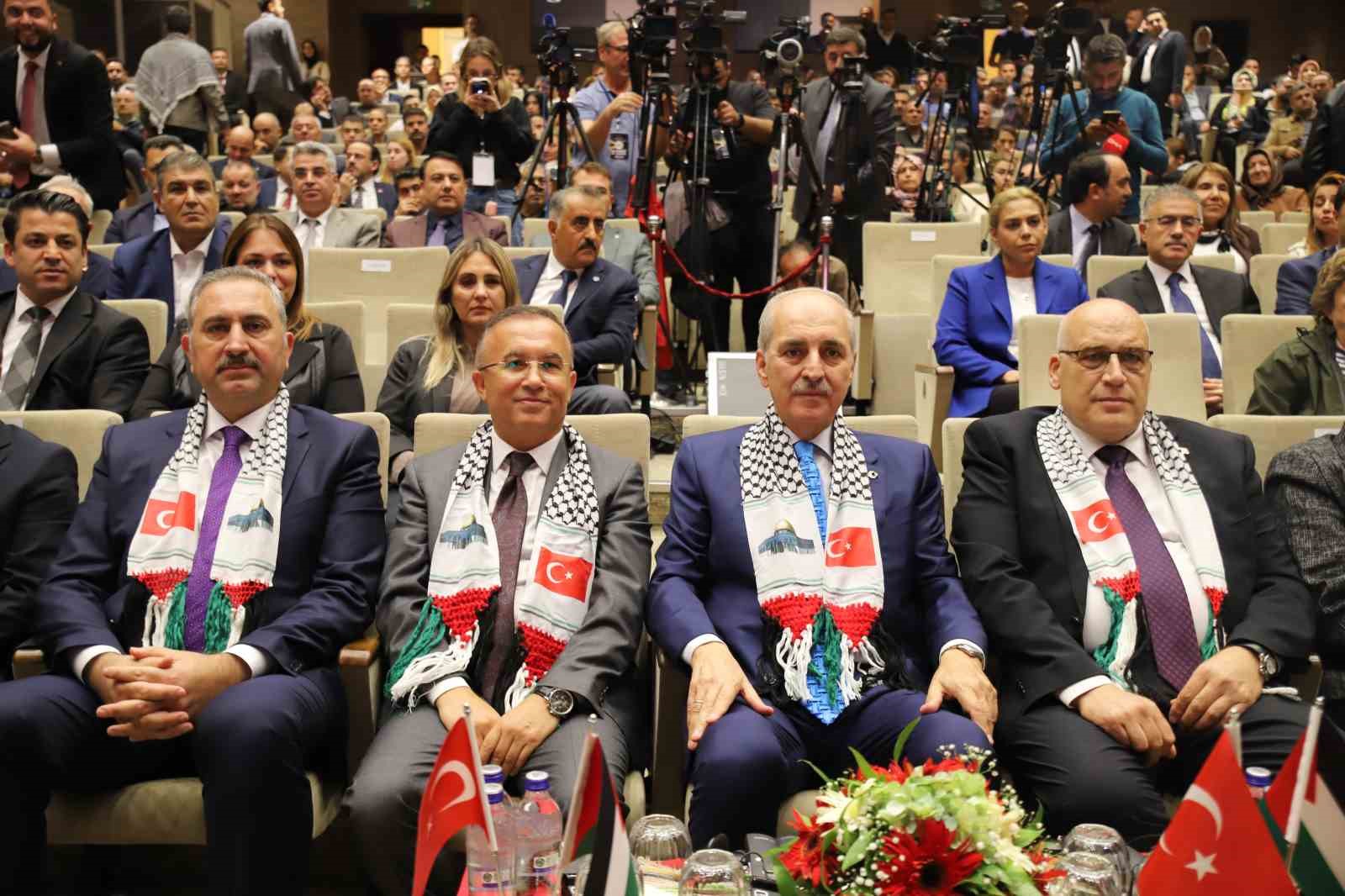 TBMM Başkanı Numan Kurtulmuş: "Filistin özgür olana kadar büyük kurtuluş mücadelesine destek vermeye devam edeceğiz"
