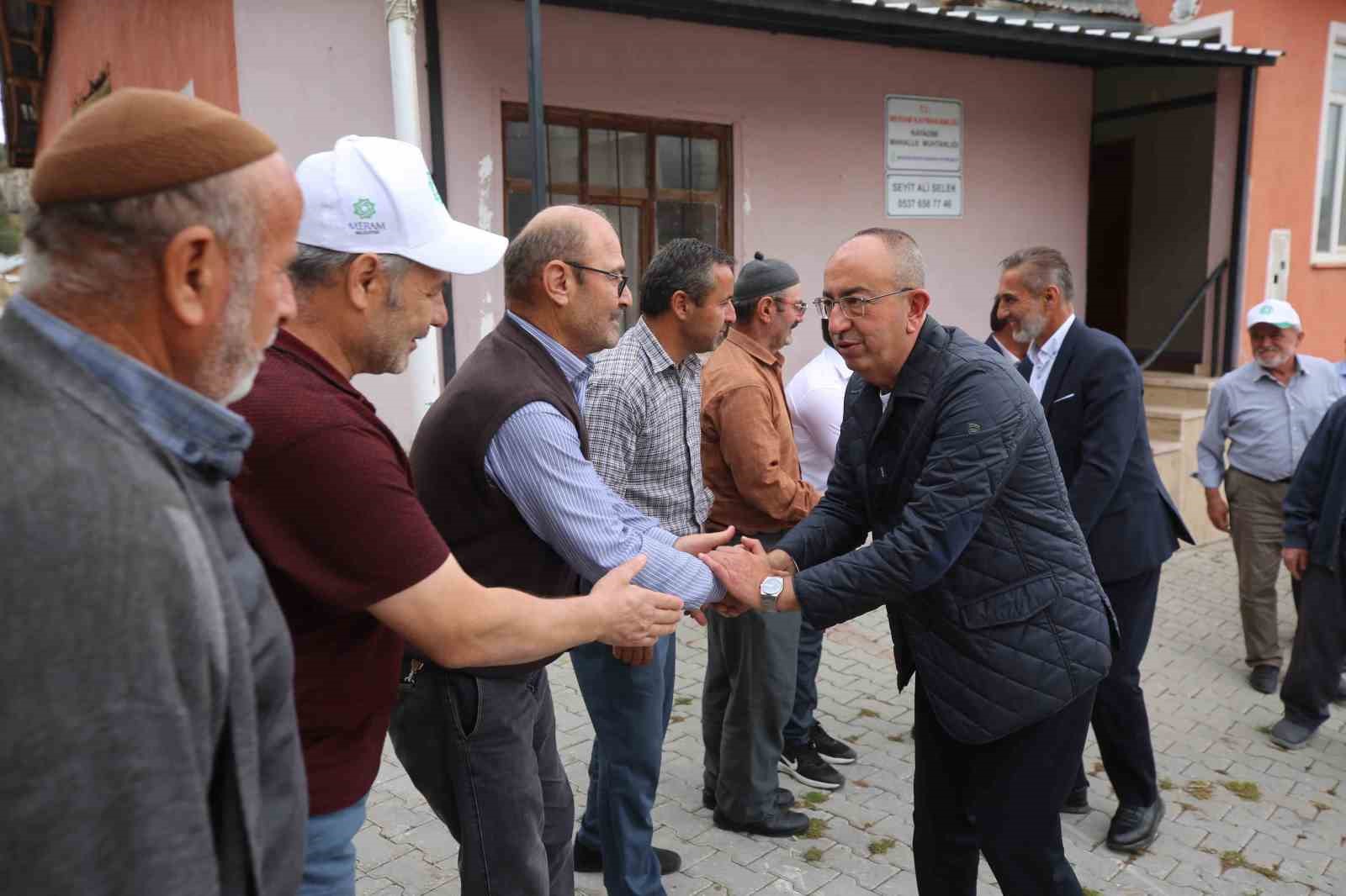 Başkan Kavuş: "Hizmetin de muhabbetin de mesafesi olmaz"

